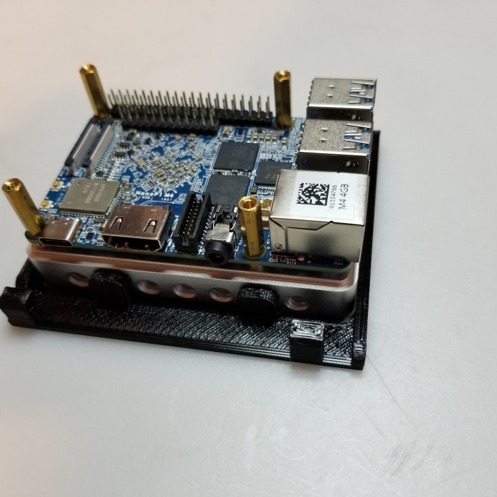 Modular NAS for Raspberry Pi or NanoPi M4V2 with 2.5in Drives image