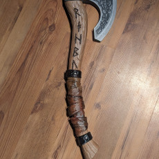 Picture of print of Viking axe