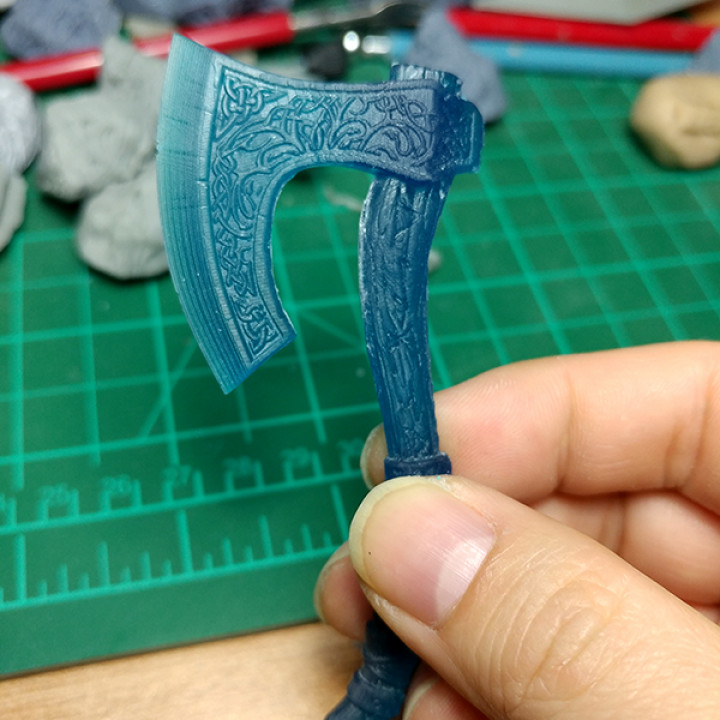 Viking axe image
