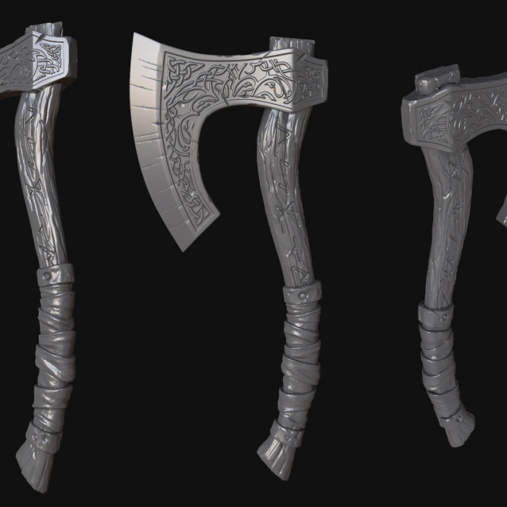 Viking axe image