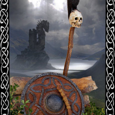 Picture of print of Viking shield