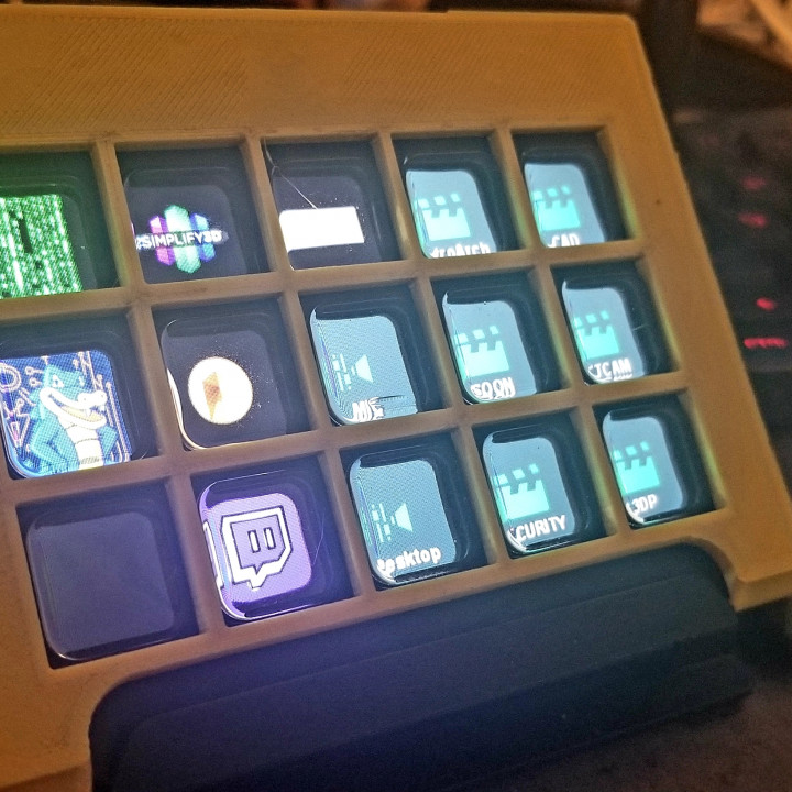 Stream Deck Cover/Custom Facewplace (Elgato 15 Key Stream Deck) image