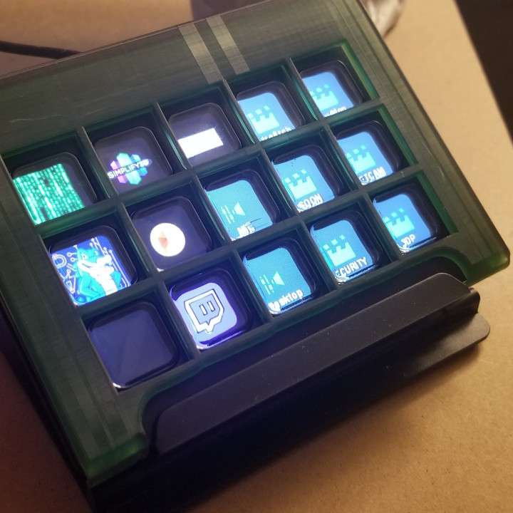 Stream Deck Cover/Custom Facewplace (Elgato 15 Key Stream Deck) image