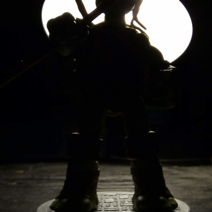 TMNT 2012 Figurine Stand Version 2 image
