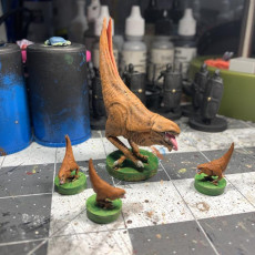 Picture of print of Abyssal Chicken - D&D