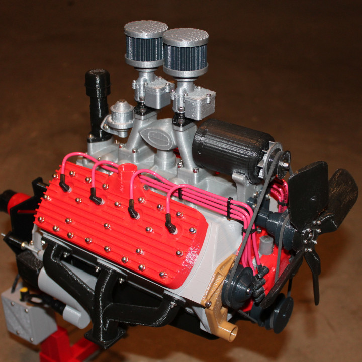 Ford Flat Head V8 Working Model Engine image