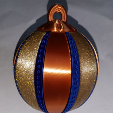 Picture of print of Christmas Tree Bauble (with secret compartment)