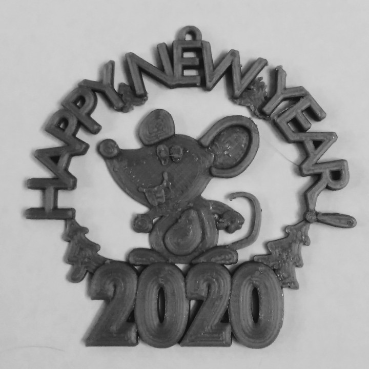 2020 mouse Christmas decorations image