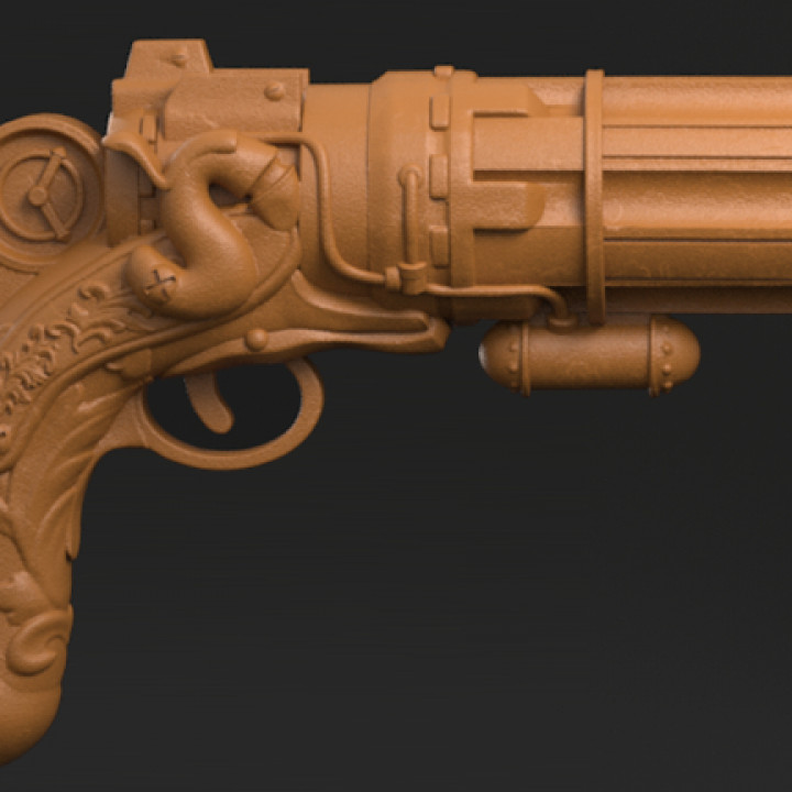 Steampunk Gun image