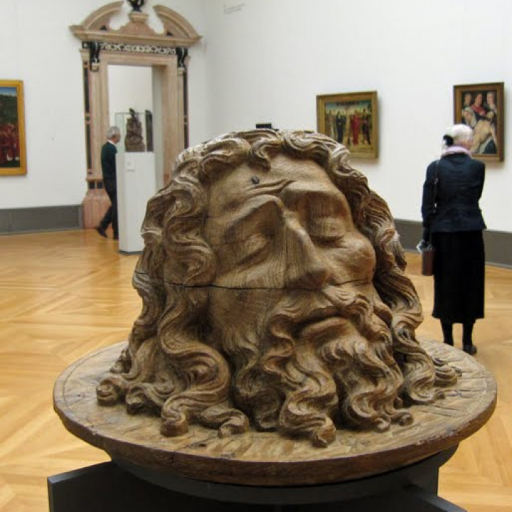 Head of St. John the Baptist on a Plate image