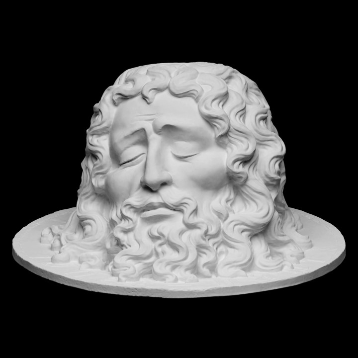 Head of St. John the Baptist on a Plate image