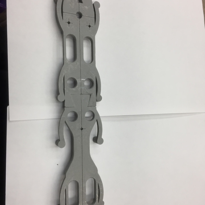 3D Printable Nordic Ski Binding Mount Jig by Eric Houck