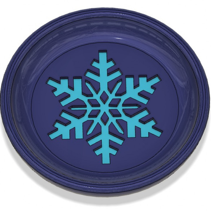 Coaster - winter (snowflake) image
