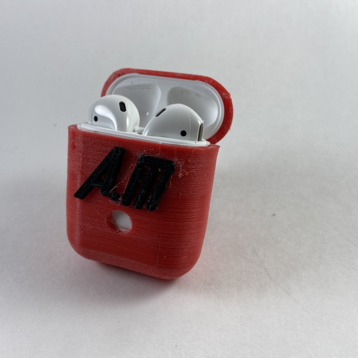 Custom Apple watch and Airpod  case image