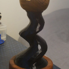 Picture of print of LOW-POLY TWIST MOOD LAMP
