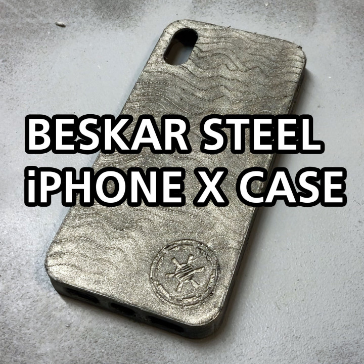 The Mandalorian | Beskar Steel iPhone X Case image