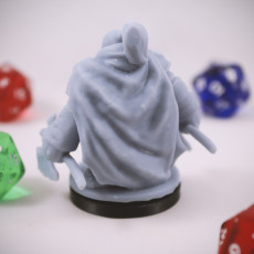 Picture of print of Dwarven Rogue 06 Miniature - pre-supported