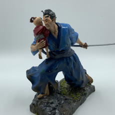 Picture of print of Lone Wolf and Cub Pre-Supported