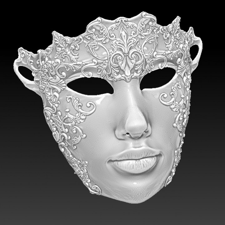 Woman mask image