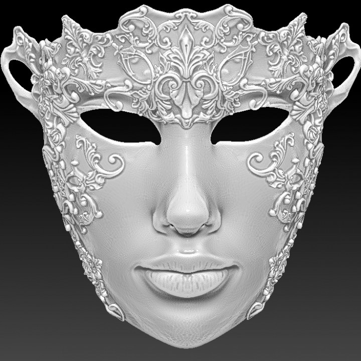 Woman mask image