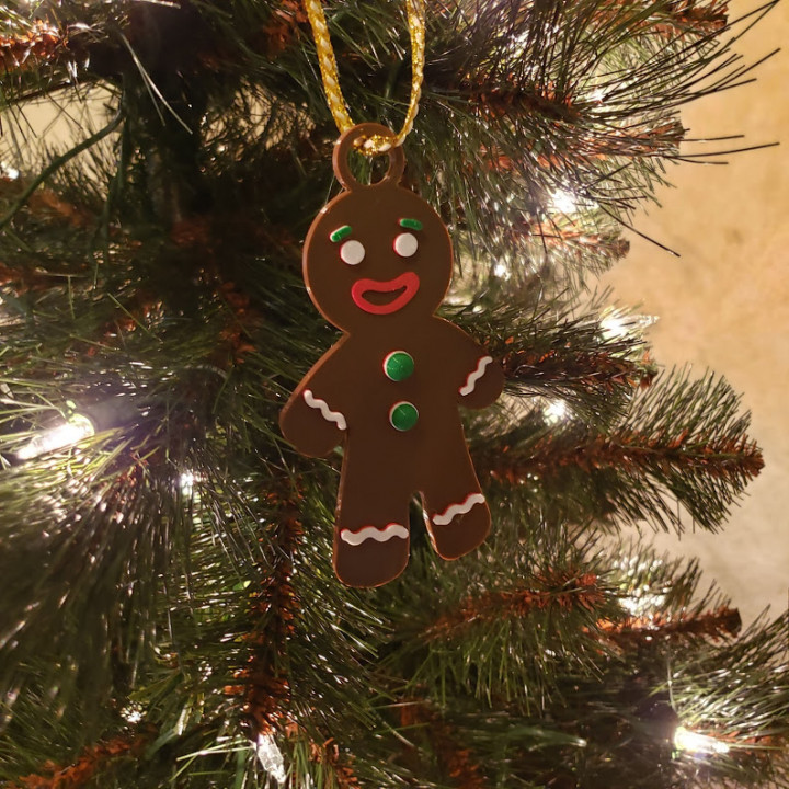 Gingerbread Man Ornament image