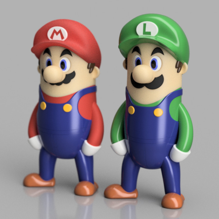 Mario Bros Minis w/ MMU image