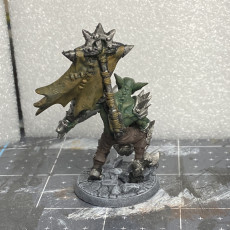 Picture of print of Dzwingo the Tallest - Sparksoot Goblin Hero