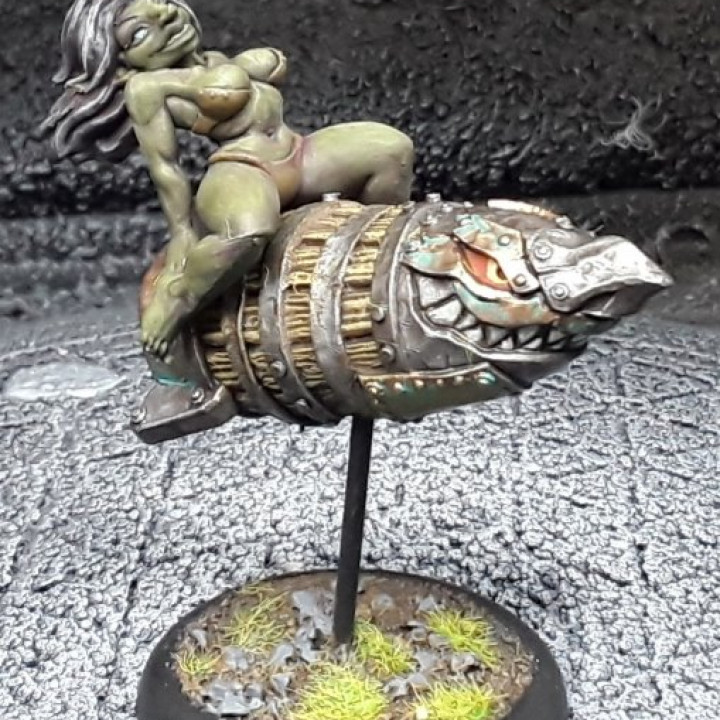 Lyzz Kaboom - Goblin Lady (Fantasy Pin-Up) image