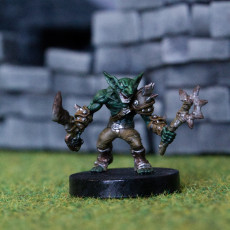 Picture of print of Sparksoot Goblins (presupported)