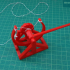 3D-printable Davinci catapult gift card print image