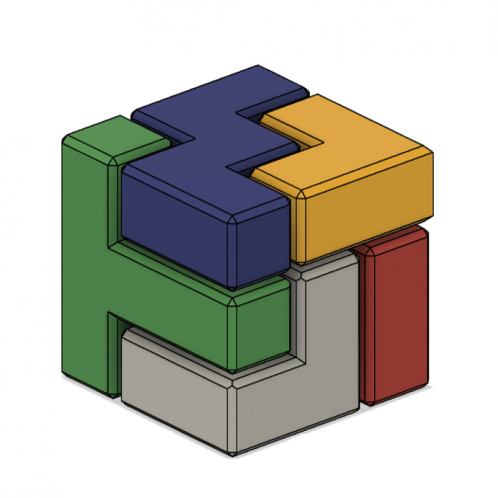 Giant puzzle cube image