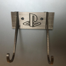 Picture of print of Playstation Dual-Shock Controller Wall Mount