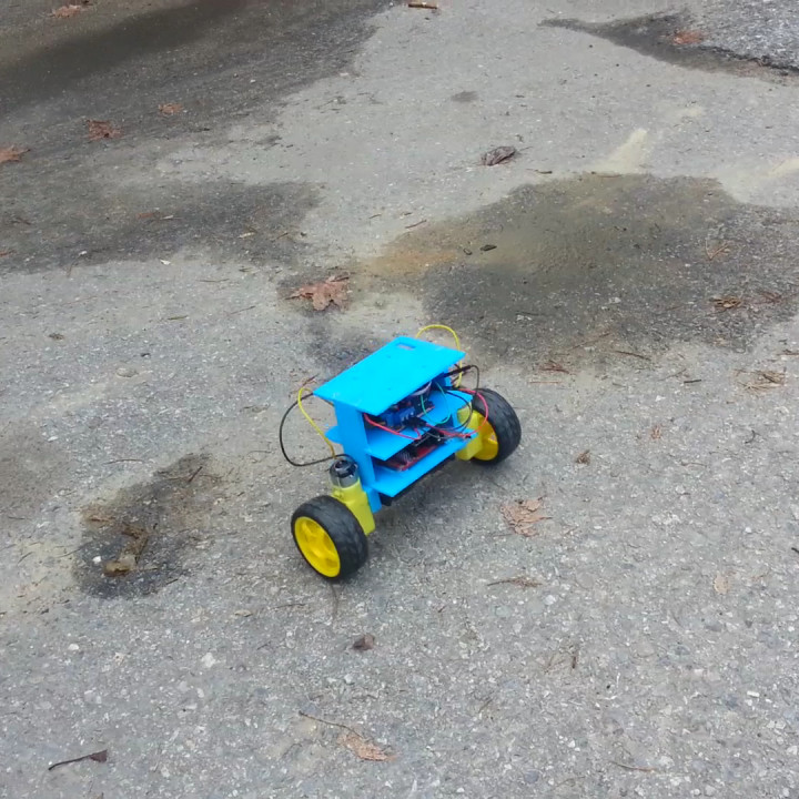 Making a Self Balancing 2WD Robot Car image