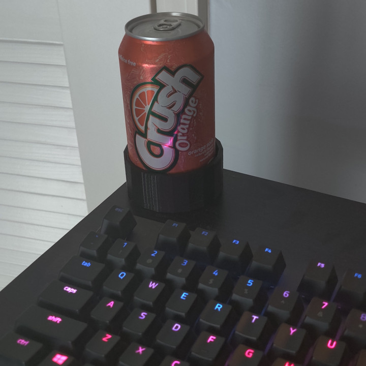 Soda can desk holder image