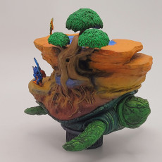 Picture of print of World Turtle Miniature/Model