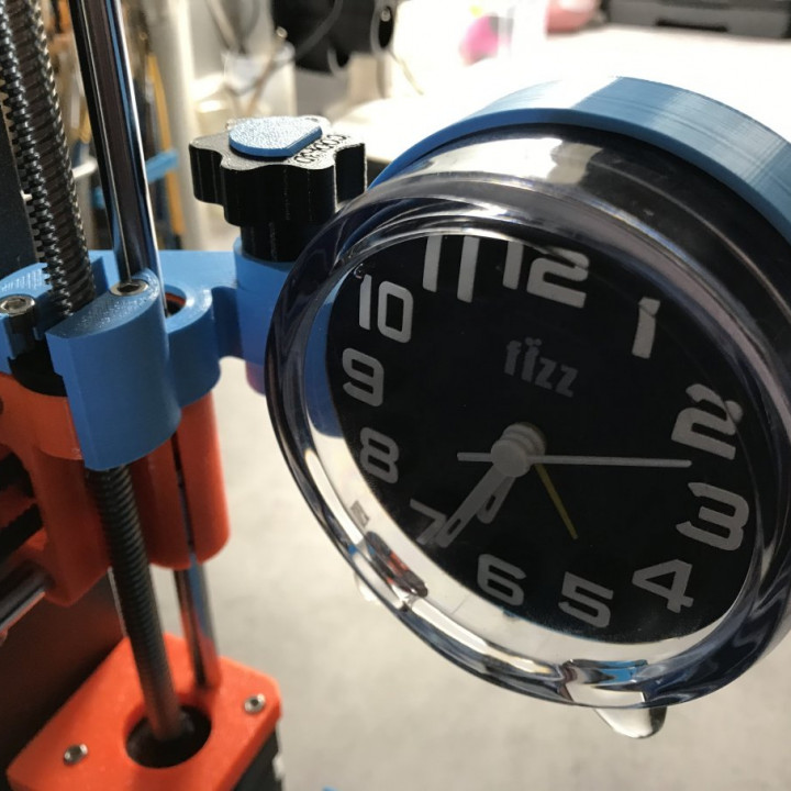 Timelapse Clock Holder for Prusa I3 MK3S image