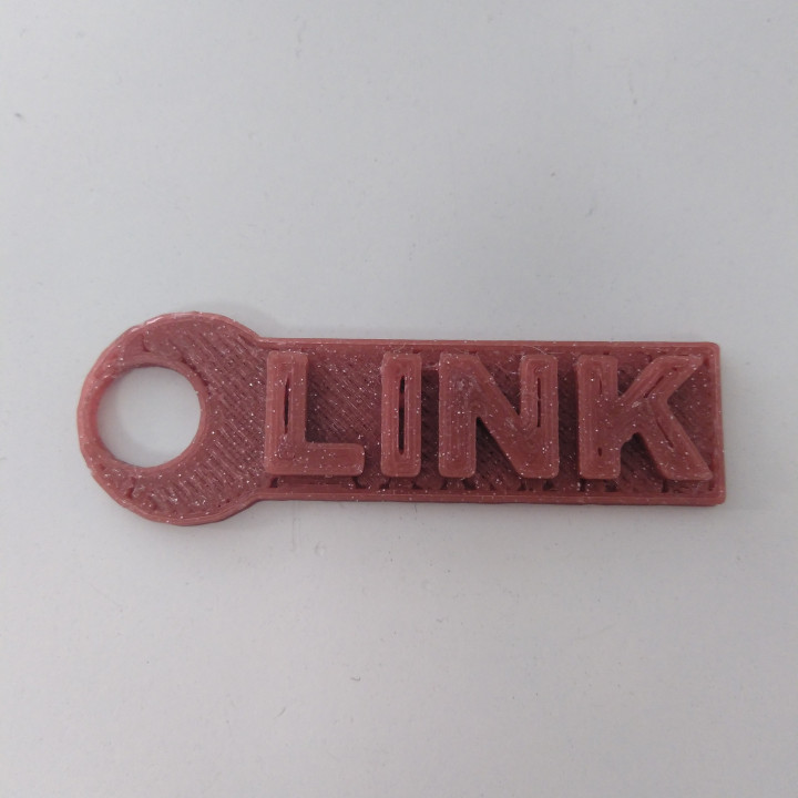 Link keychain image
