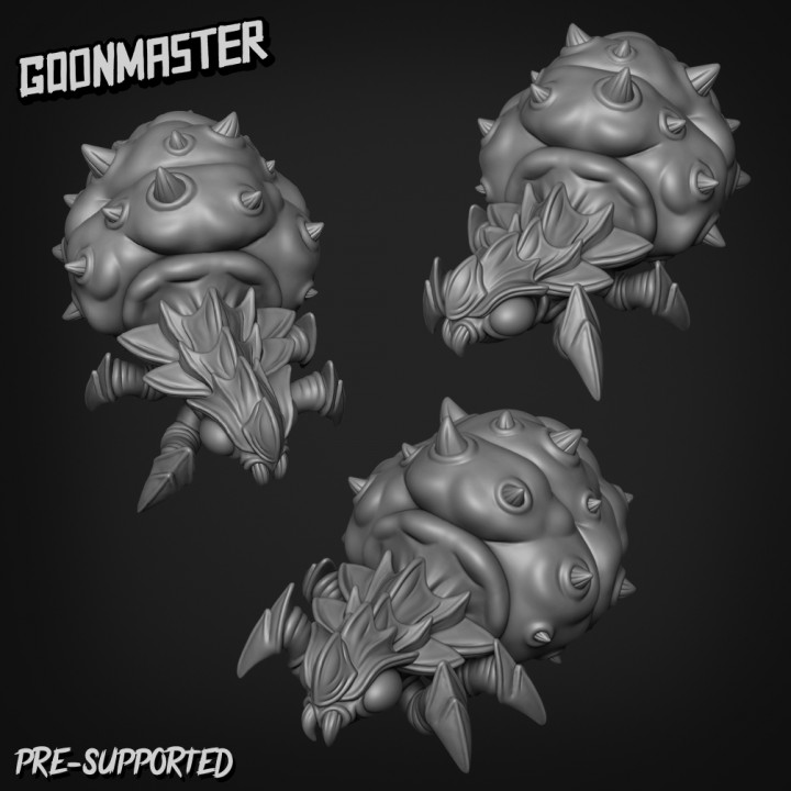 3D Printable Exploding Bug Swarm by Goon Master