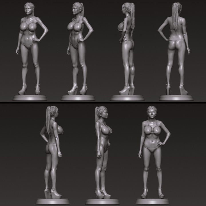 SexyCyborg: NEW bikini body scan image