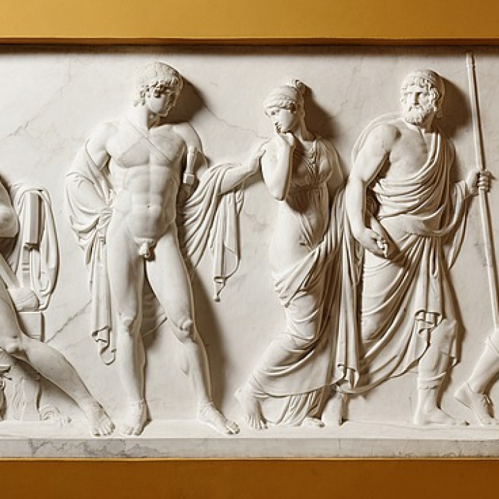 Briseis and Achilles image