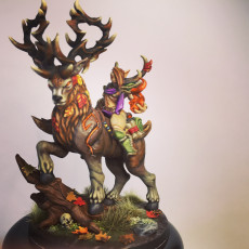 Picture of print of Endelshar on the Forest King