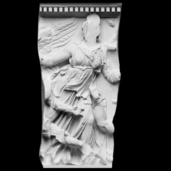 Panel from the Pergamon Altar's East Frieze (Athena) image