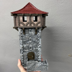 Picture of print of Dark Realms Medieval Scenery - The Watchtower