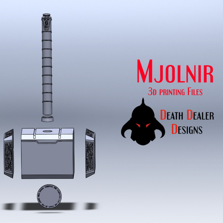 Marvel's Mjolnir Fan Art Replica image