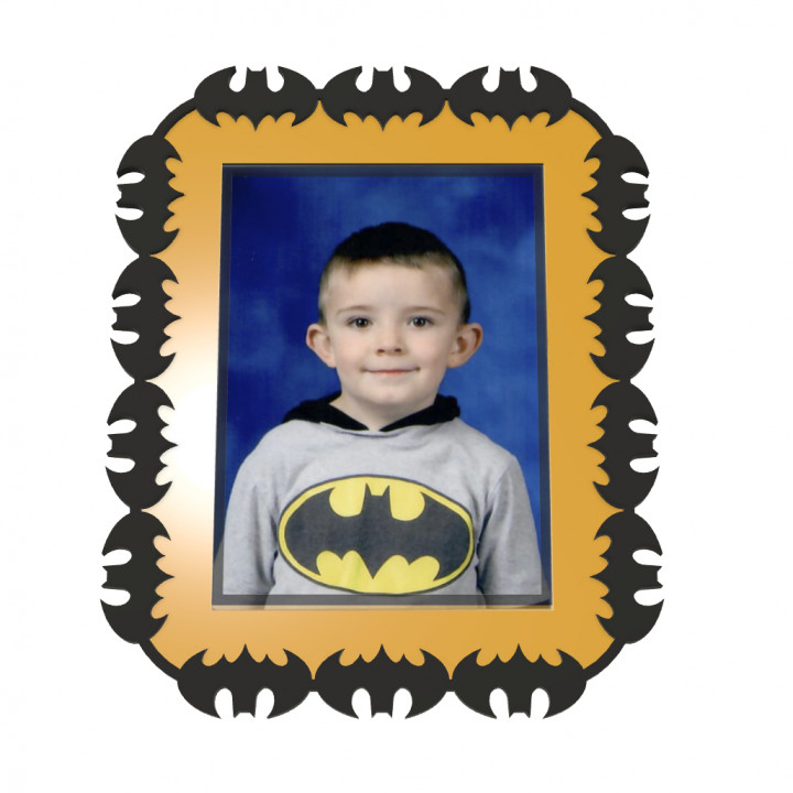 "Batman" Themed Picture Frame image