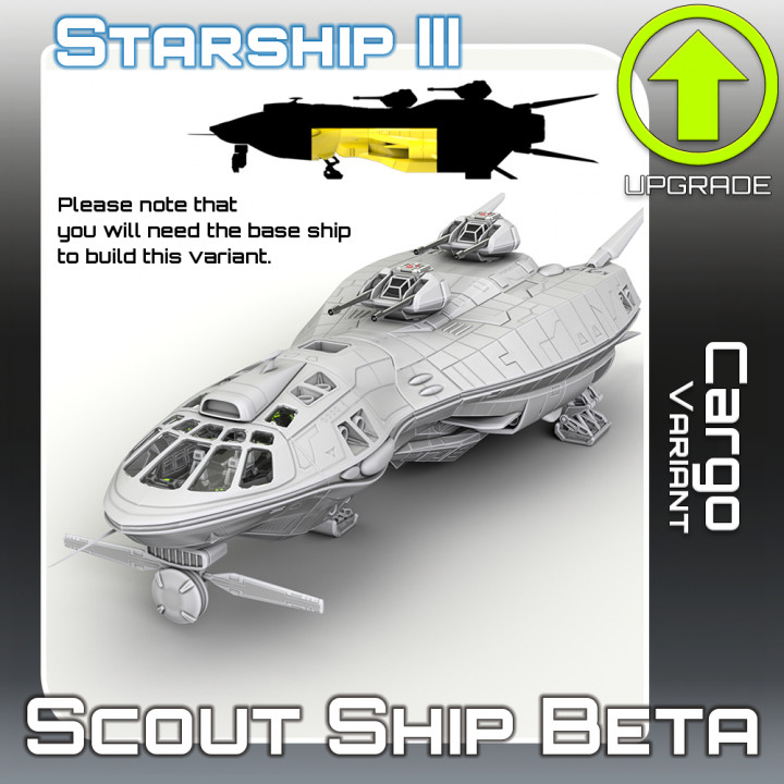 Scout Ship Beta Cargo Variant Upgrade image