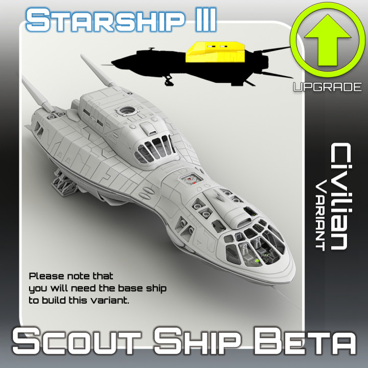 Scout Ship Beta Civilian Variant Upgrade image