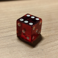 Picture of print of D6 Dice