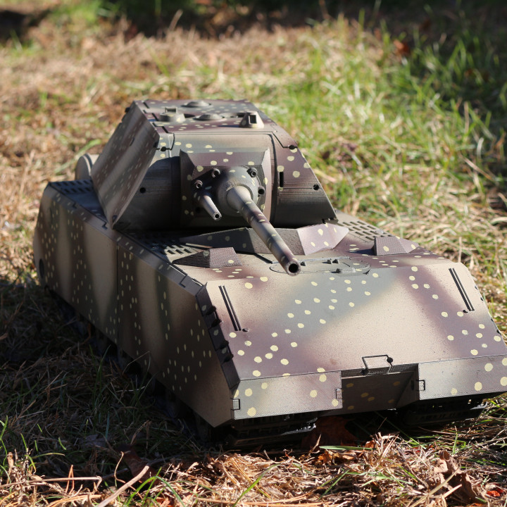 Panzer VIII Maus Hull 1/16 Model image