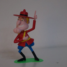 Picture of print of Dudley Do-Right